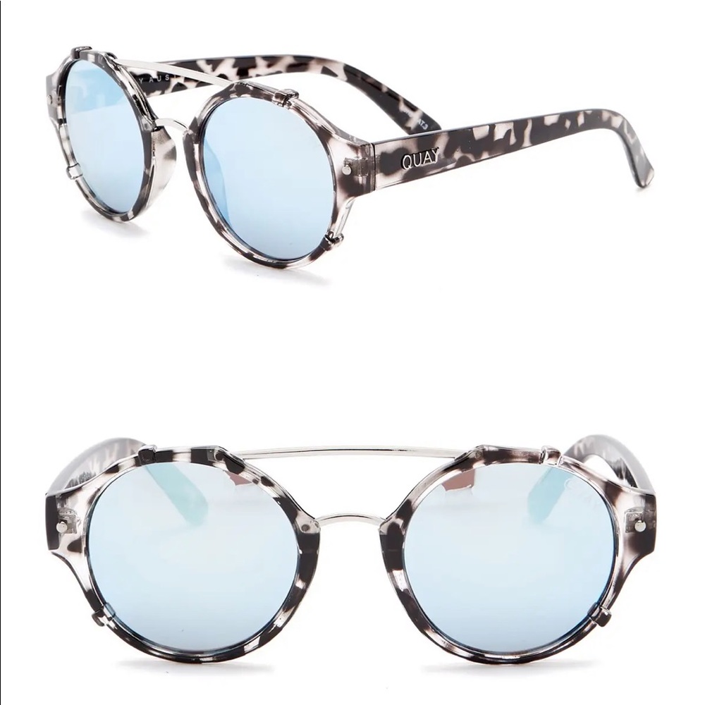 QUAY Australia It’s A Sin Black Tort Sunglasses